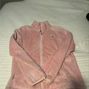 The North Face Women's Soft Pink Teddy Jacket